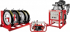 Гидравлический стыковой сварочный аппарат для пэ труб Gas Fusion Red-1000 Гидравлический стыковой сварочный аппарат для пэ труб Gas Fusion Red-1000