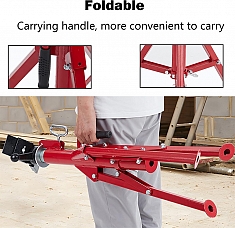 Переноска V-образной двухроликовой складной регулируемой опоры для труб Remmers Atlant 1/8-12 Переноска V-образной двухроликовой складной регулируемой опоры для труб Remmers Atlant 1/8-12