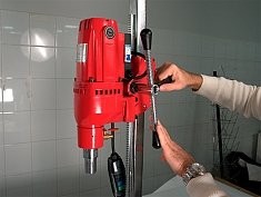 Применение алмазной сверлильной установки Voll V-Drill 160 Применение алмазной сверлильной установки Voll V-Drill 160