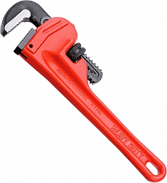 Прямой трубный ключ Rothenberger Heavy Duty 8"